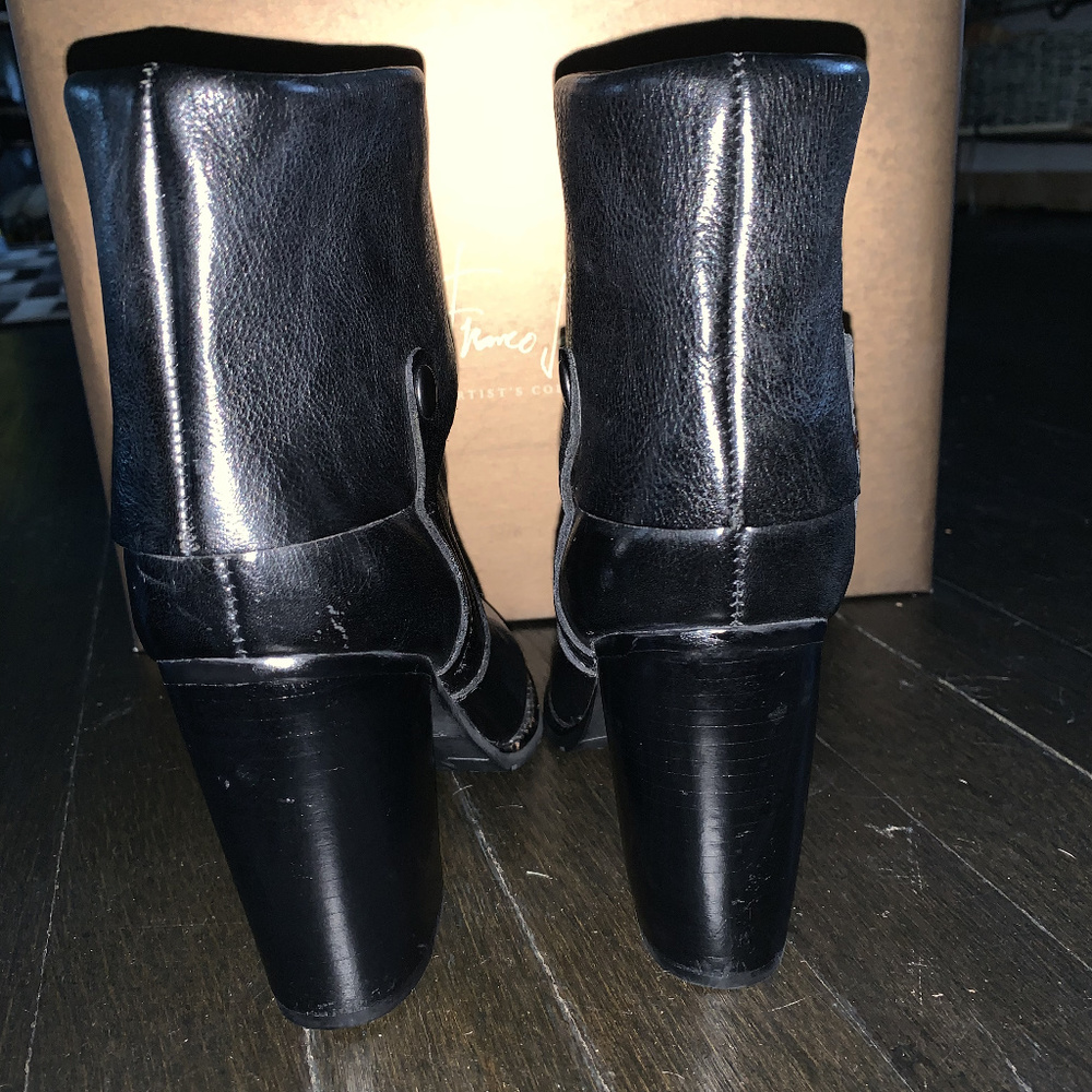 FRANCO SARTO boots Real Leather Black Occela - Picture 4 of 8